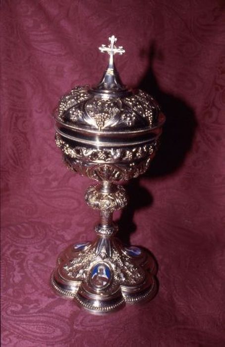 ciboire - © Ministère de la Culture (France), Conservation des antiquités et des objets d’art de l'Ariège – Tous droits réservés