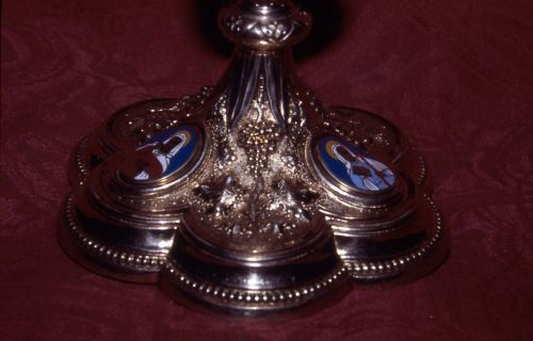 ciboire, détail - © Ministère de la Culture (France), Conservation des antiquités et des objets d’art de l'Ariège – Tous droits réservés 