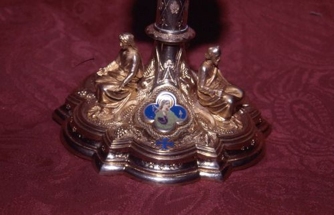 calice, détail - © Ministère de la Culture (France), Conservation des antiquités et des objets d’art de l'Ariège – Tous droits réservés 