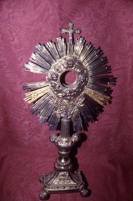 ostensoir - © Ministère de la Culture (France), Conservation des antiquités et des objets d’art de l'Ariège – Tous droits réservés