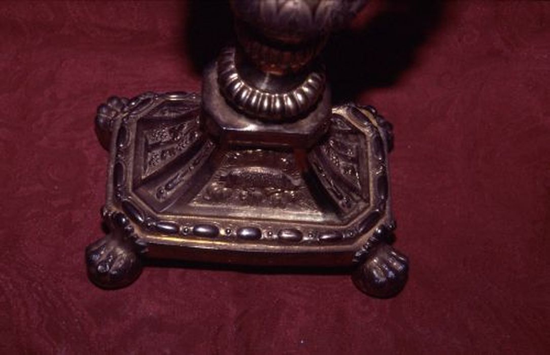 ostensoir, détail - © Ministère de la Culture (France), Conservation des antiquités et des objets d’art de l'Ariège – Tous droits réservés 