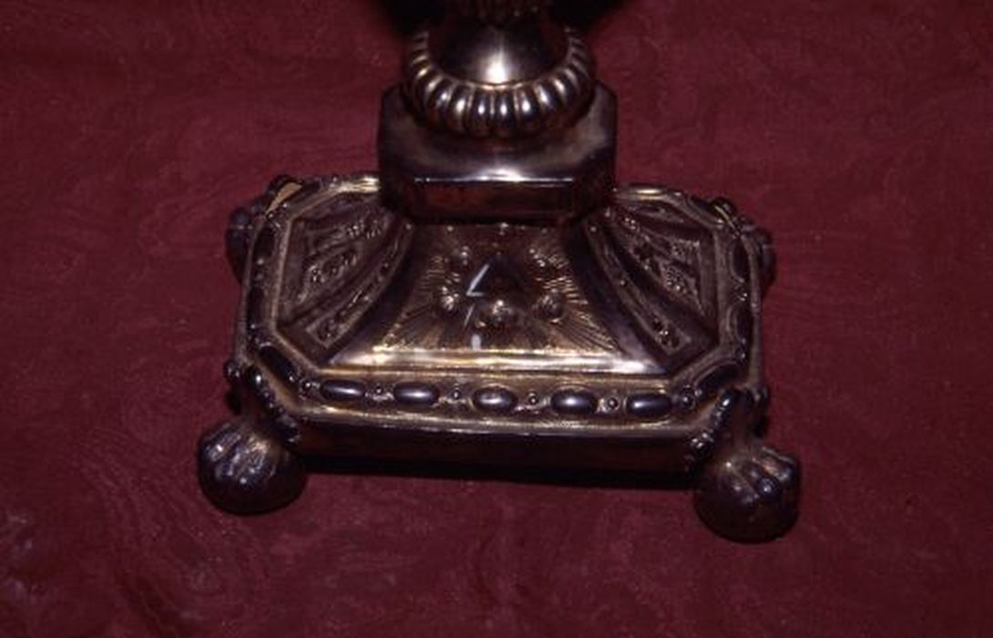 ostensoir, détail - © Ministère de la Culture (France), Conservation des antiquités et des objets d’art de l'Ariège – Tous droits réservés 