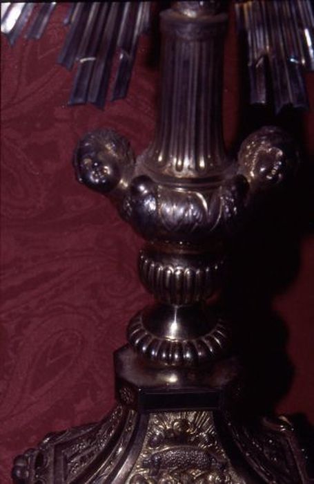 ostensoir, détail - © Ministère de la Culture (France), Conservation des antiquités et des objets d’art de l'Ariège – Tous droits réservés 