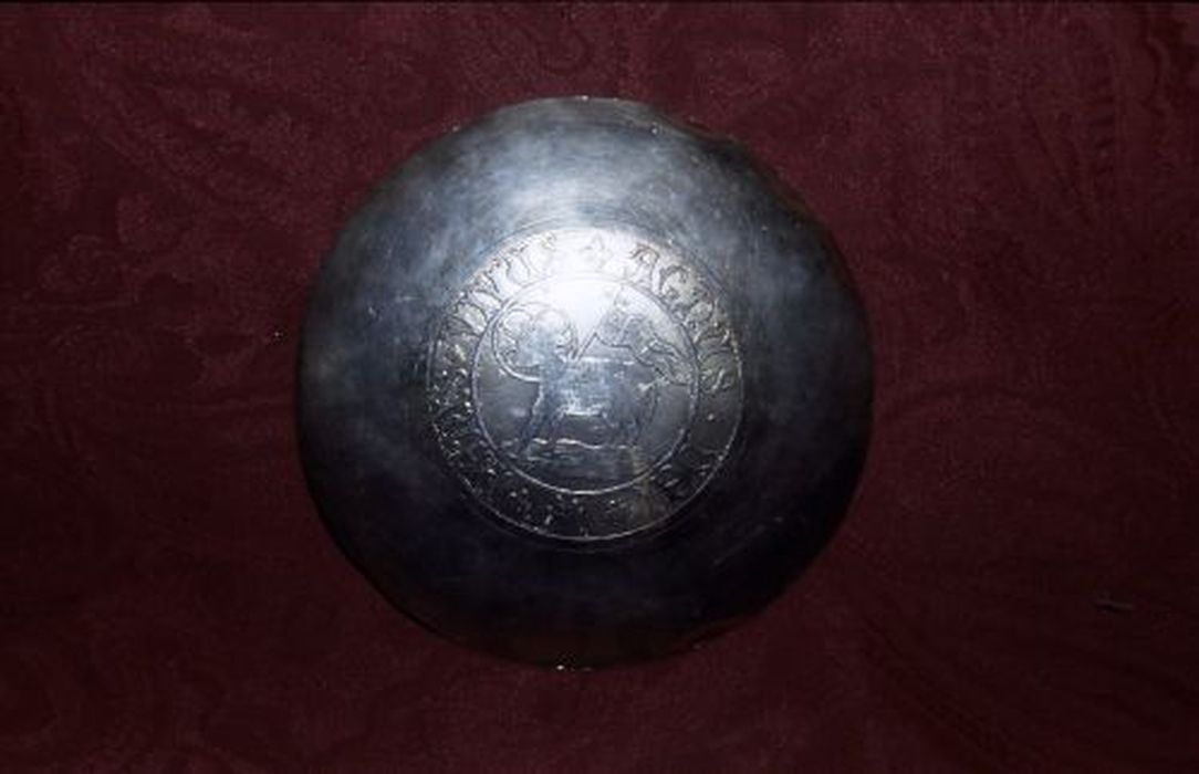 patène - © Ministère de la Culture (France), Conservation des antiquités et des objets d’art de l'Ariège – Tous droits réservés