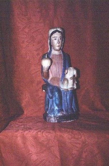 statue (statuette) : Vierge à l'Enfant dite Notre-Dame-d'Aulignac