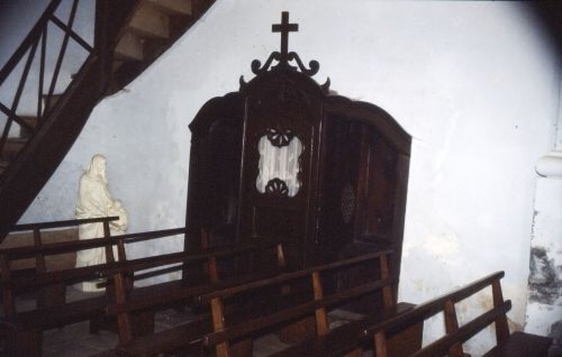 confessionnal - © Ministère de la Culture (France), Conservation des antiquités et des objets d’art de l'Ariège – Tous droits réservés