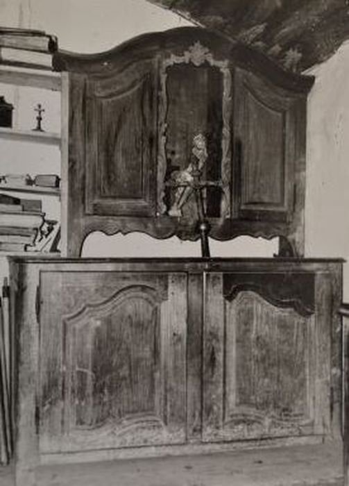 meuble de sacristie - © Ministère de la Culture (France), Conservation des antiquités et des objets d’art de l'Ariège – Tous droits réservés