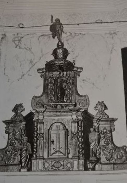 tabernacle - © Ministère de la Culture (France), Conservation des antiquités et des objets d’art de l'Ariège – Tous droits réservés