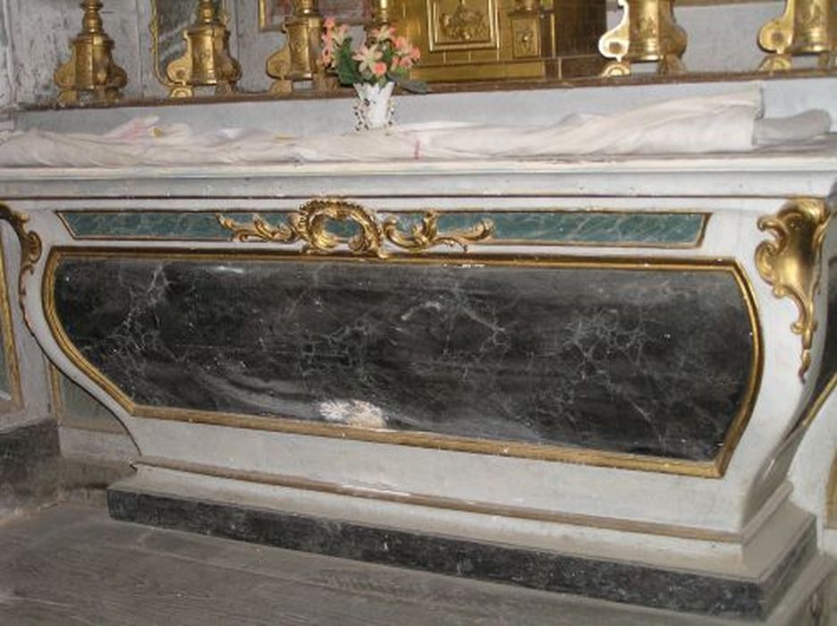 maître-autel - © Ministère de la Culture (France), Conservation des antiquités et des objets d’art de l'Ariège – Tous droits réservés 
