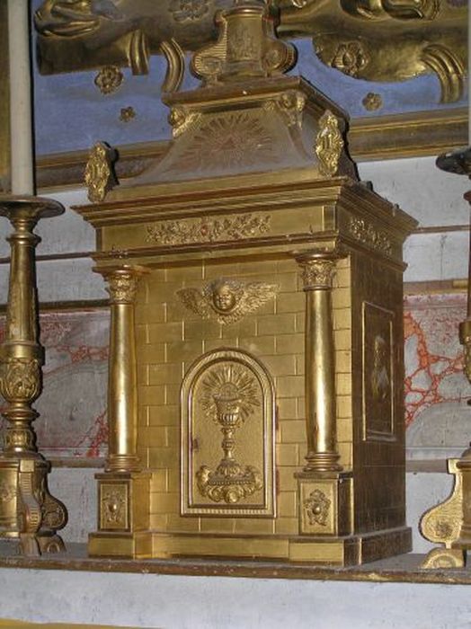 tabernacle du maître-autel - © Ministère de la Culture (France), Conservation des antiquités et des objets d’art de l'Ariège – Tous droits réservés 