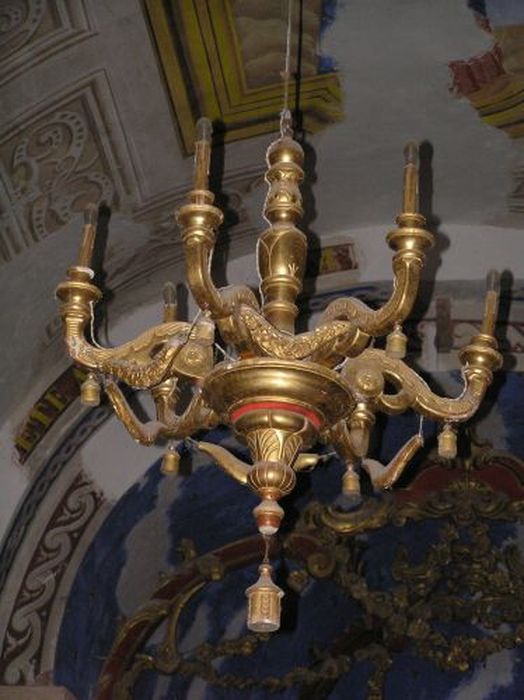 lustre - © Ministère de la Culture (France), Conservation des antiquités et des objets d’art de l'Ariège – Tous droits réservés 