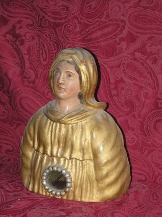 buste-reliquaire de sainte Quitterie - © Ministère de la Culture (France), Conservation des antiquités et des objets d’art de l'Ariège – Tous droits réservés 