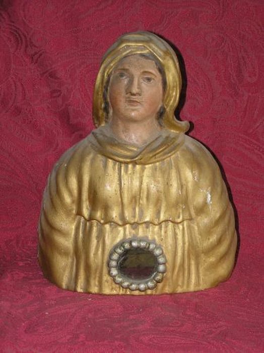 buste-reliquaire de sainte Quitterie - © Ministère de la Culture (France), Conservation des antiquités et des objets d’art de l'Ariège – Tous droits réservés 