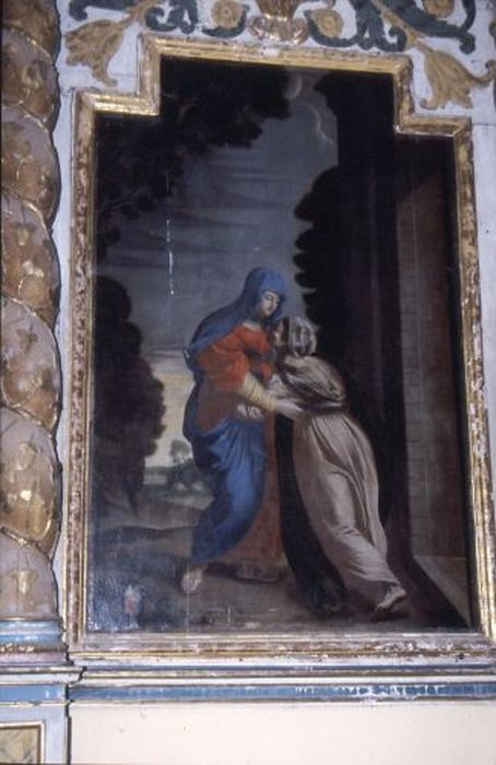 Tableau du retable sud : Visitation