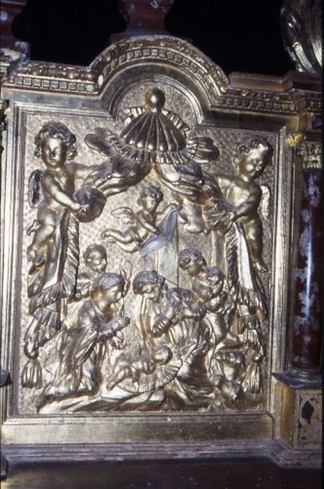 maître-autel, détail du tabernacle