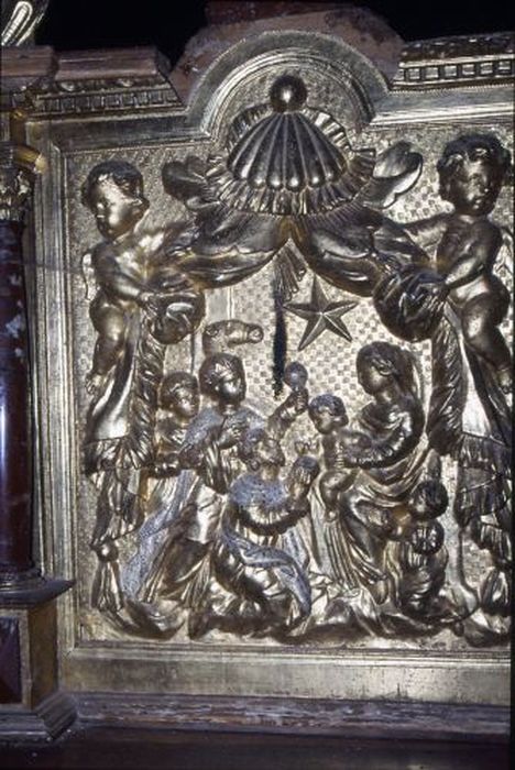 maître-autel, détail du tabernacle