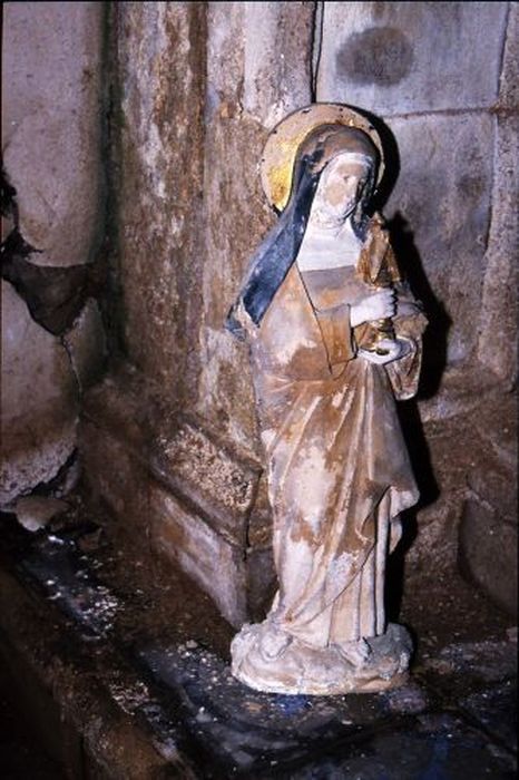 Statue (statuette) : Sainte Claire