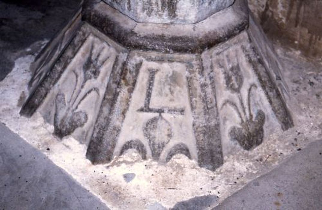 bénitier, détail