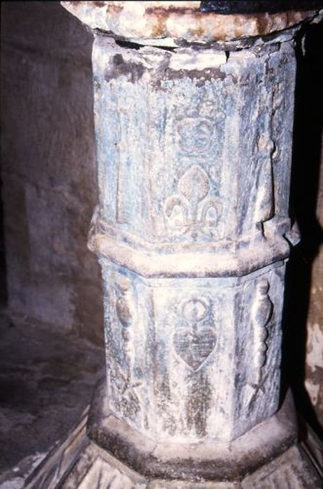 bénitier, détail