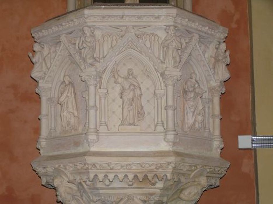 chaire à prêcher, détail