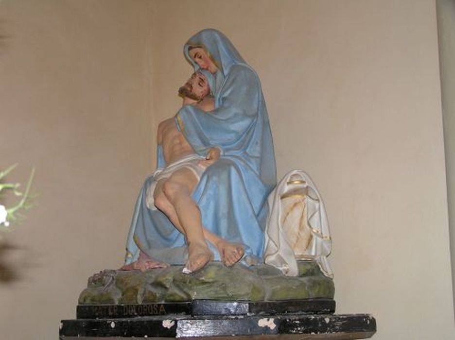 groupe sculpté : Vierge de Pitié