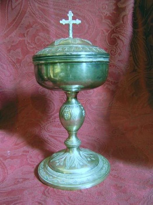 ciboire - © Ministère de la Culture (France), Conservation des antiquités et des objets d’art de l'Ariège – Tous droits réservés 