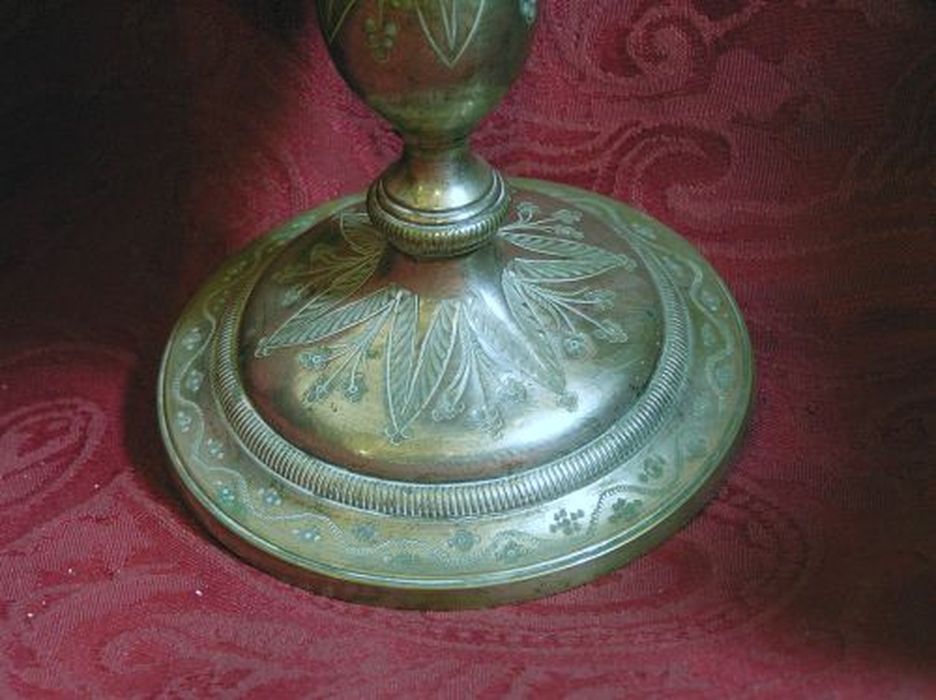 ciboire, détail - © Ministère de la Culture (France), Conservation des antiquités et des objets d’art de l'Ariège – Tous droits réservés 