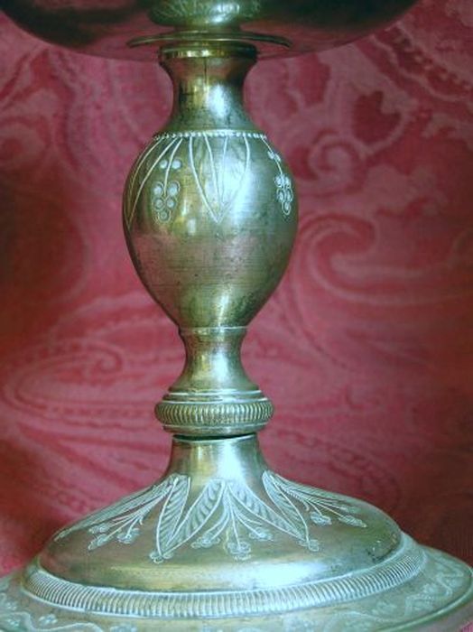 ciboire, détail - © Ministère de la Culture (France), Conservation des antiquités et des objets d’art de l'Ariège – Tous droits réservés 