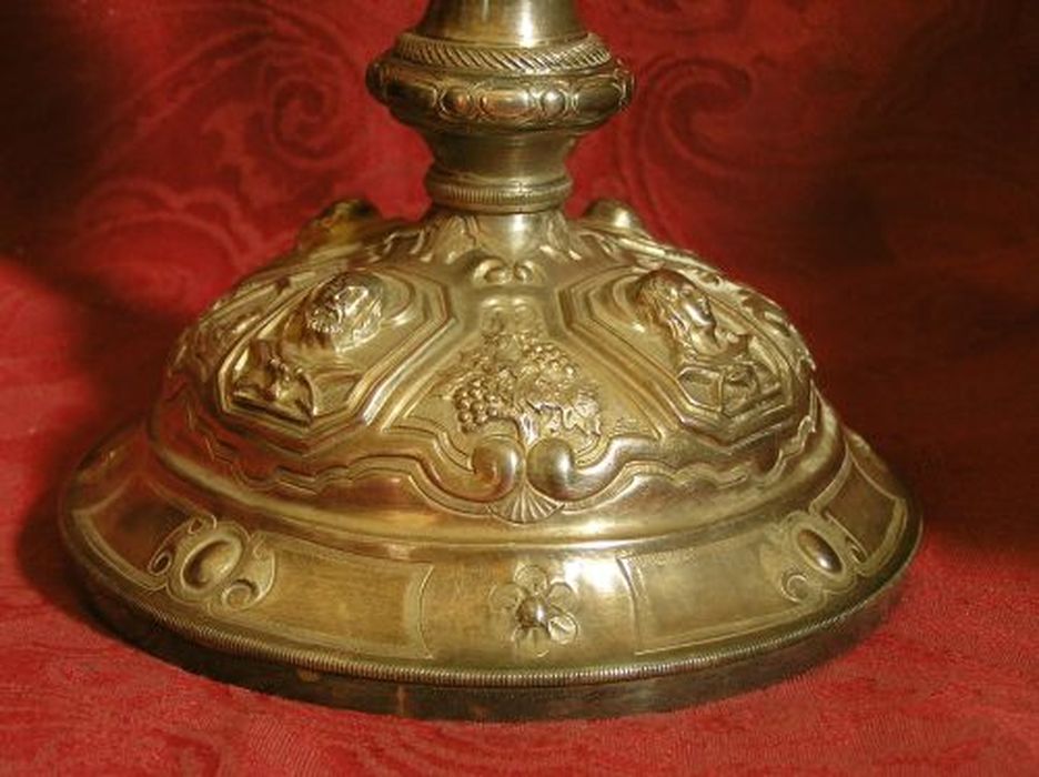 calice, détail - © Ministère de la Culture (France), Conservation des antiquités et des objets d’art de l'Ariège – Tous droits réservés 
