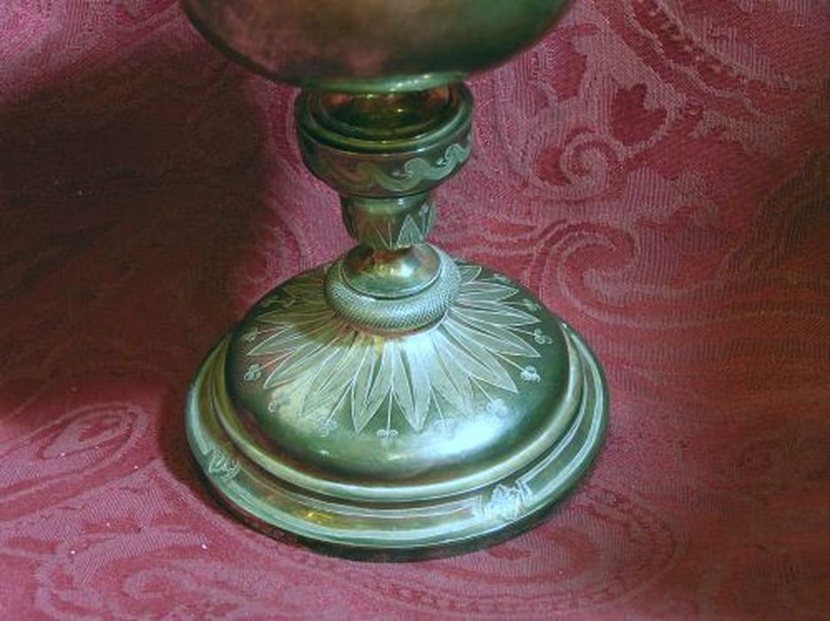 ciboire, détail - © Ministère de la Culture (France), Conservation des antiquités et des objets d’art de l'Ariège – Tous droits réservés 