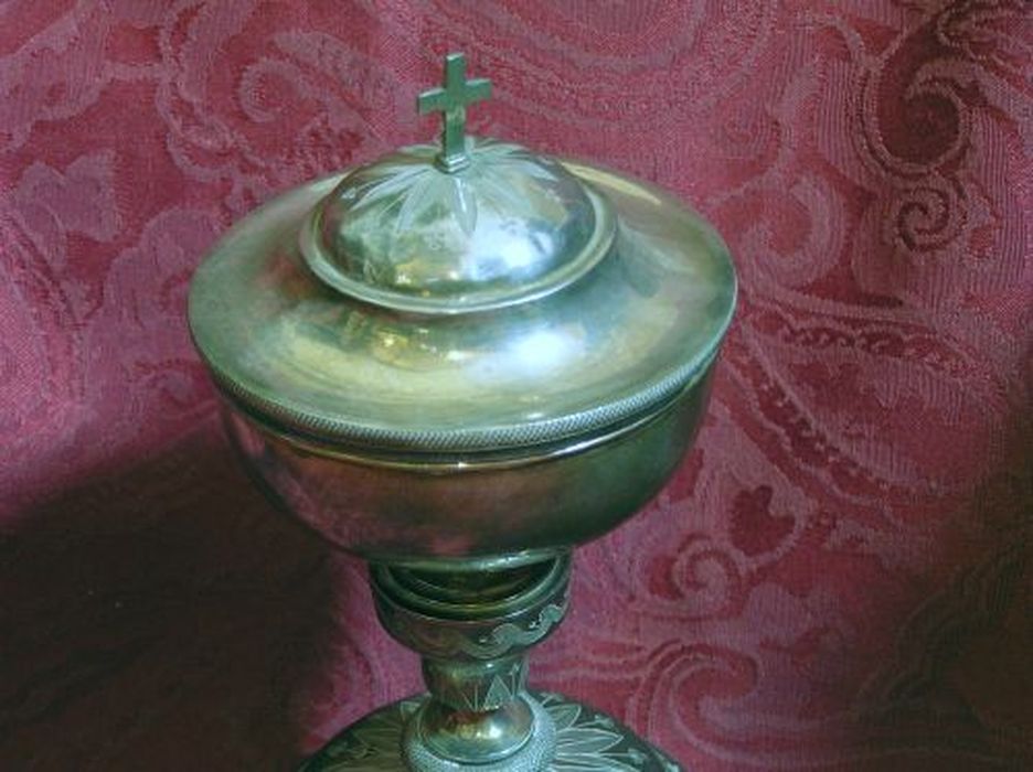 ciboire, détail - © Ministère de la Culture (France), Conservation des antiquités et des objets d’art de l'Ariège – Tous droits réservés 