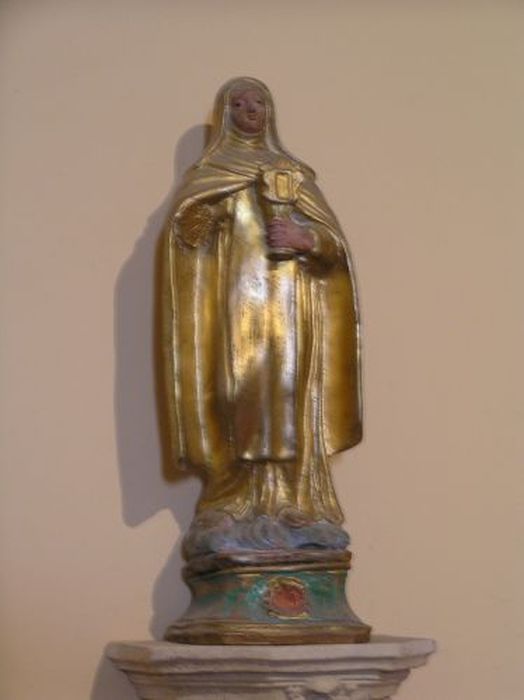 statue-reliquaire (statuette) : Vierge Marie - © Ministère de la Culture (France), Conservation des antiquités et des objets d’art de l'Ariège – Tous droits réservés 