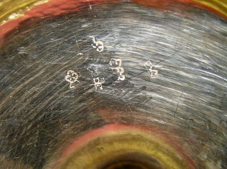 ciboire, détail des poinçons