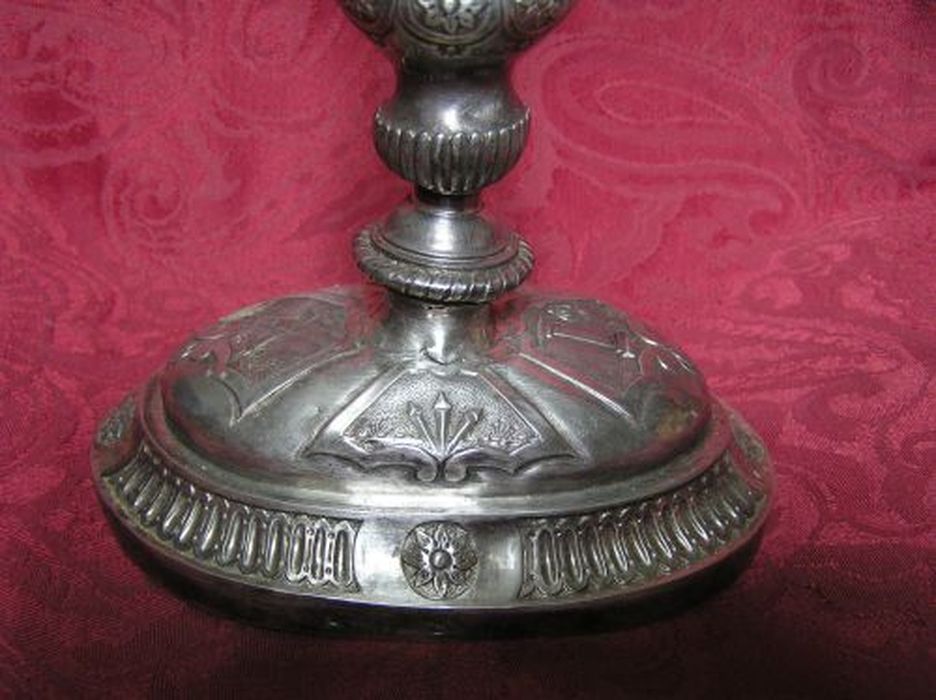 croix d'autel, détail - © Ministère de la Culture (France), Conservation des antiquités et des objets d’art de l'Ariège – Tous droits réservés 