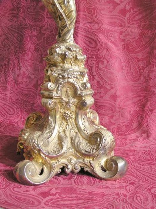ostensoir, détail