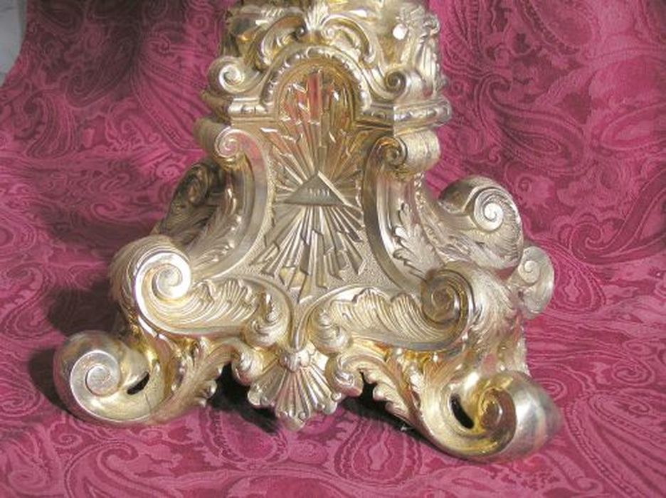 ostensoir, détail
