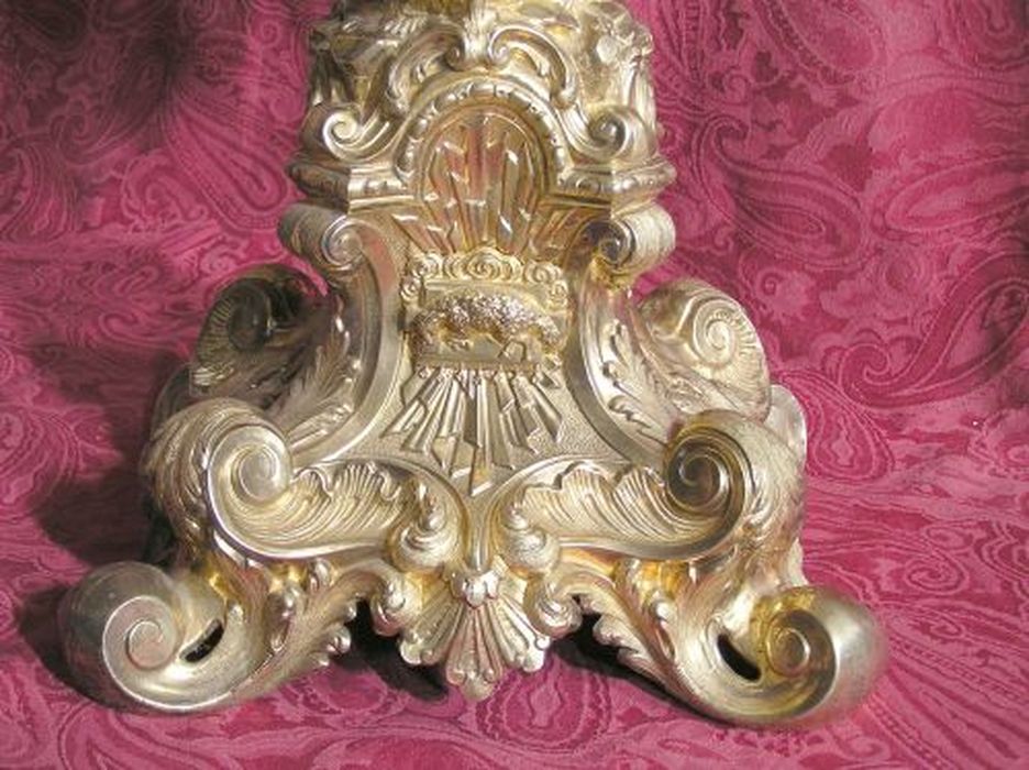 ostensoir, détail