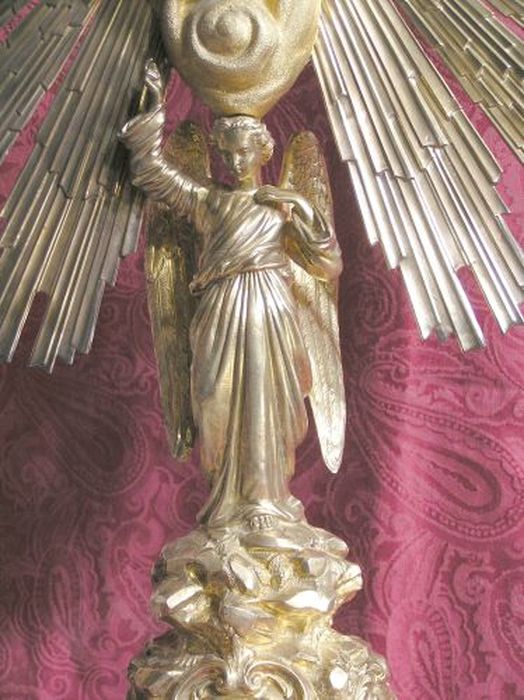 ostensoir, détail