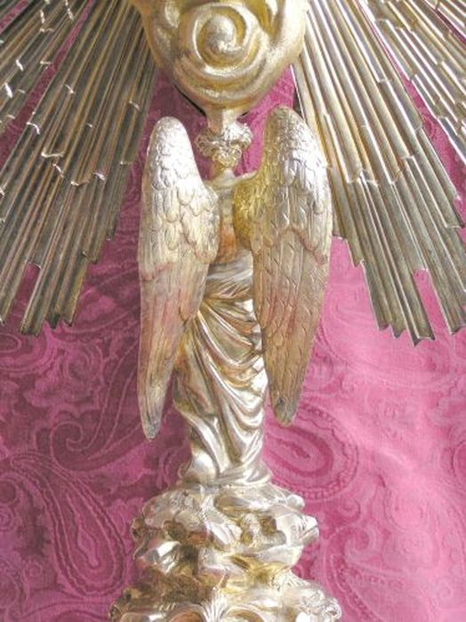 ostensoir, détail