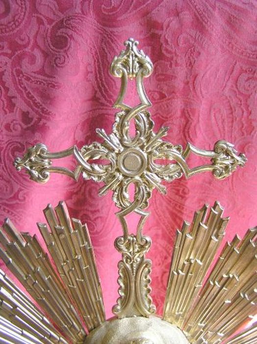 ostensoir, détail