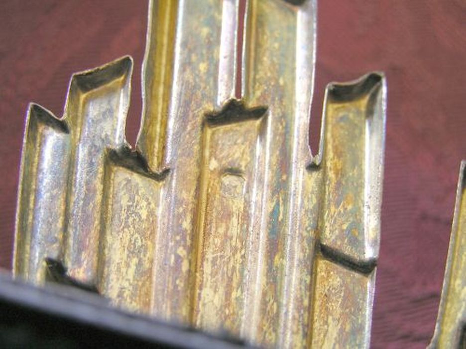 ostensoir, détail d’un poinçon