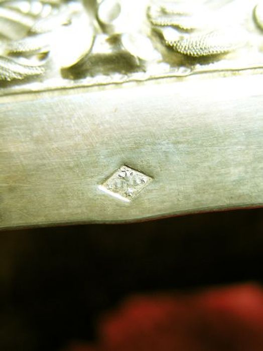 ostensoir, détail d’un poinçon