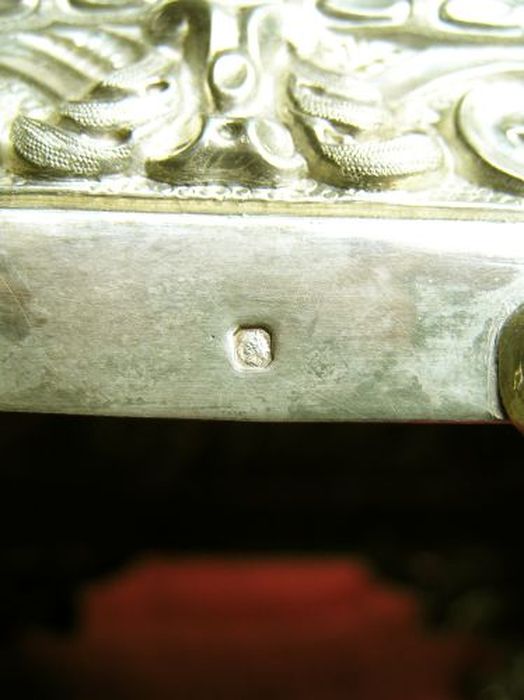 ostensoir, détail d’un poinçon