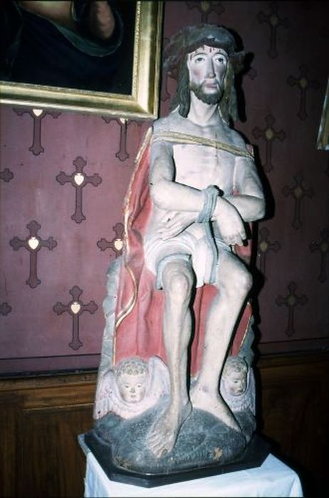 statue : Christ aux liens - © Ministère de la Culture (France), Conservation des antiquités et des objets d’art de l'Ariège – Tous droits réservés 