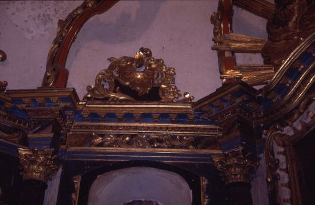 retable, lambris de revêtement, détail