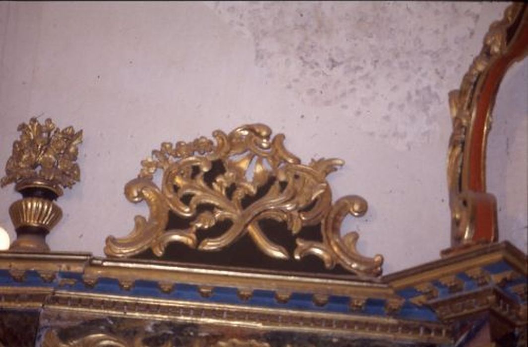 retable, lambris de revêtement, détail