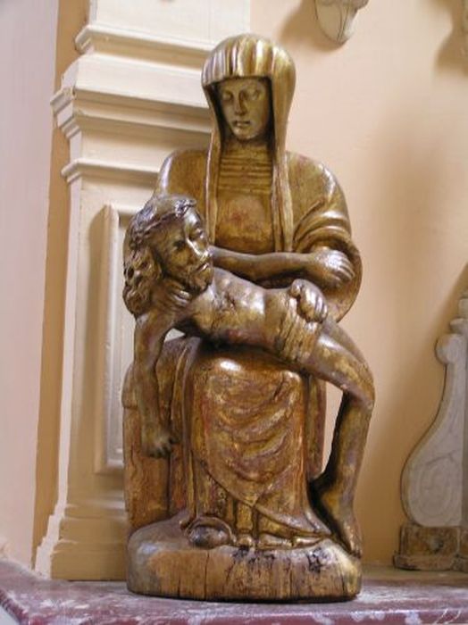 groupe sculpté : Vierge de Pitié
