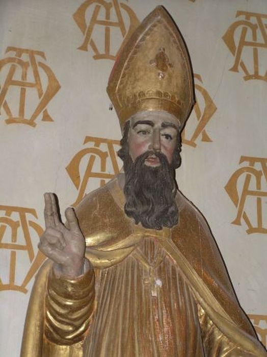 statue : Saint Sernin (?), vue partielle