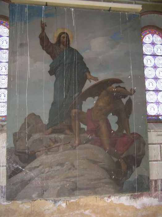 Tableau : Tentation du Christ