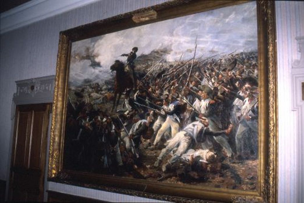 tableau : Le Général Hoche à Froeschwiller - © Ministère de la Culture (France), Conservation des antiquités et des objets d’art de l'Ariège – Tous droits réservés 
